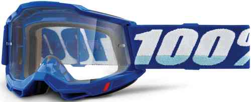 100% Accuri II Gafas de Motocross Azul un tamaño