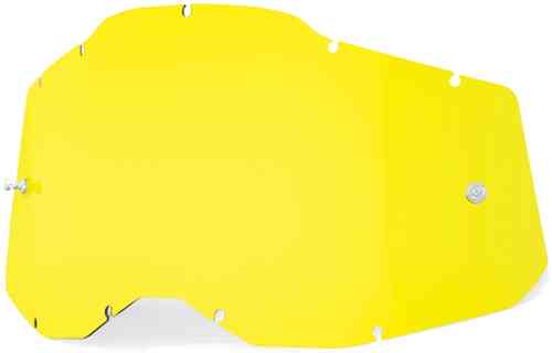 100% Racecraft II/Accuri II/ Strata II Lente Replacemant Amarillo un tamaño