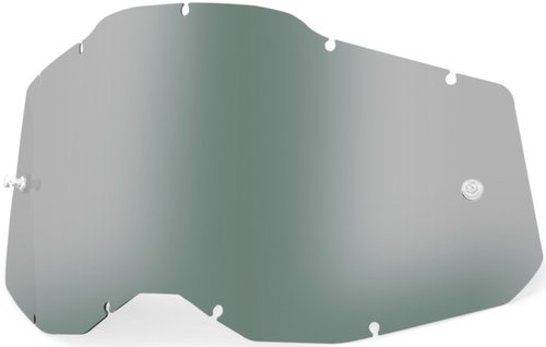 100% Racecraft II/Accuri II/Strata II Lente Youth Replacemant Gris un tamaño