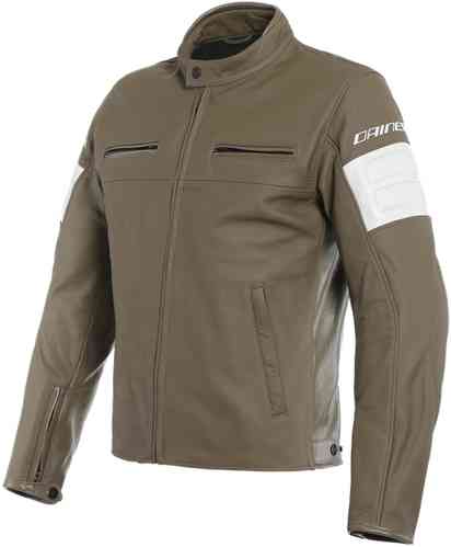 Dainese San Diego Chaqueta de cuero de la motocicleta Marrón 58