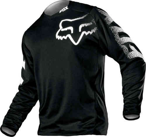 FOX Blackout Jersey de Motocross Juvenil Negro L