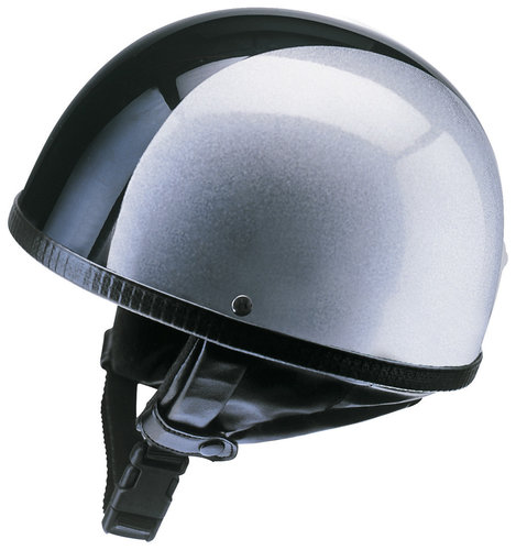 Redbike Classic Jet Helm Zwart Zilver 2Xl redbike kopen in de aanbieding