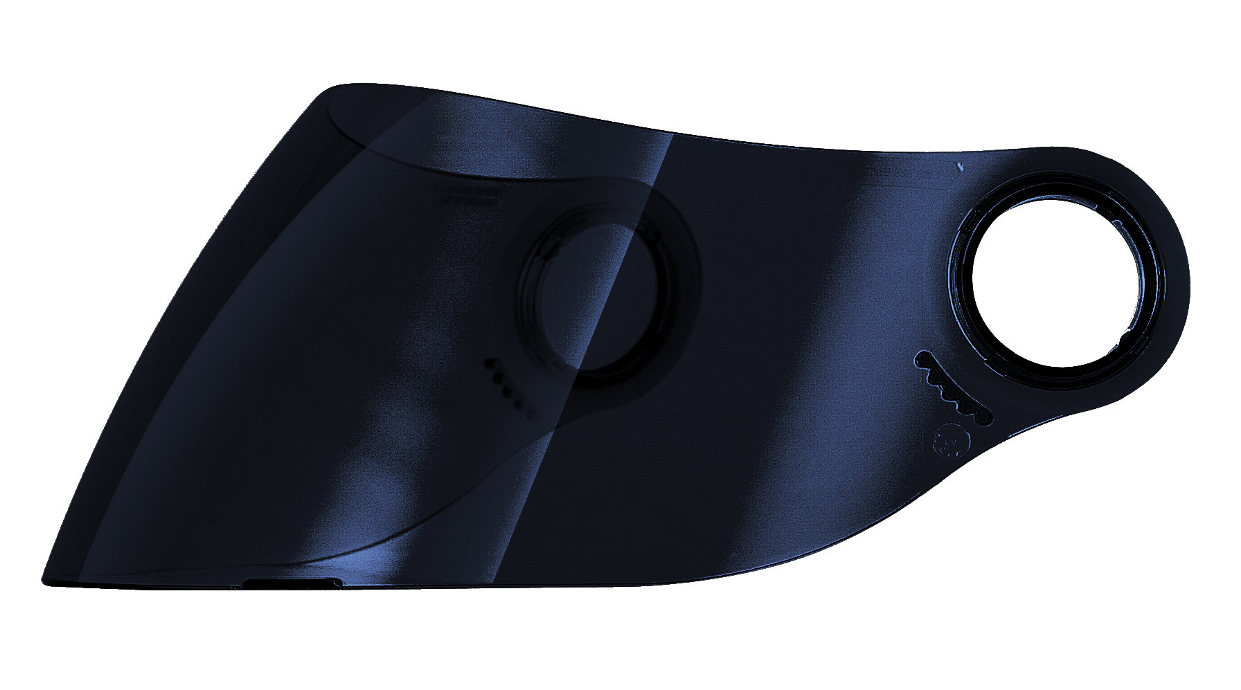 Shark RSF / RSF2 / RSF2i / RSF2 Race / S500 Visor, blue, blue, Size One Size