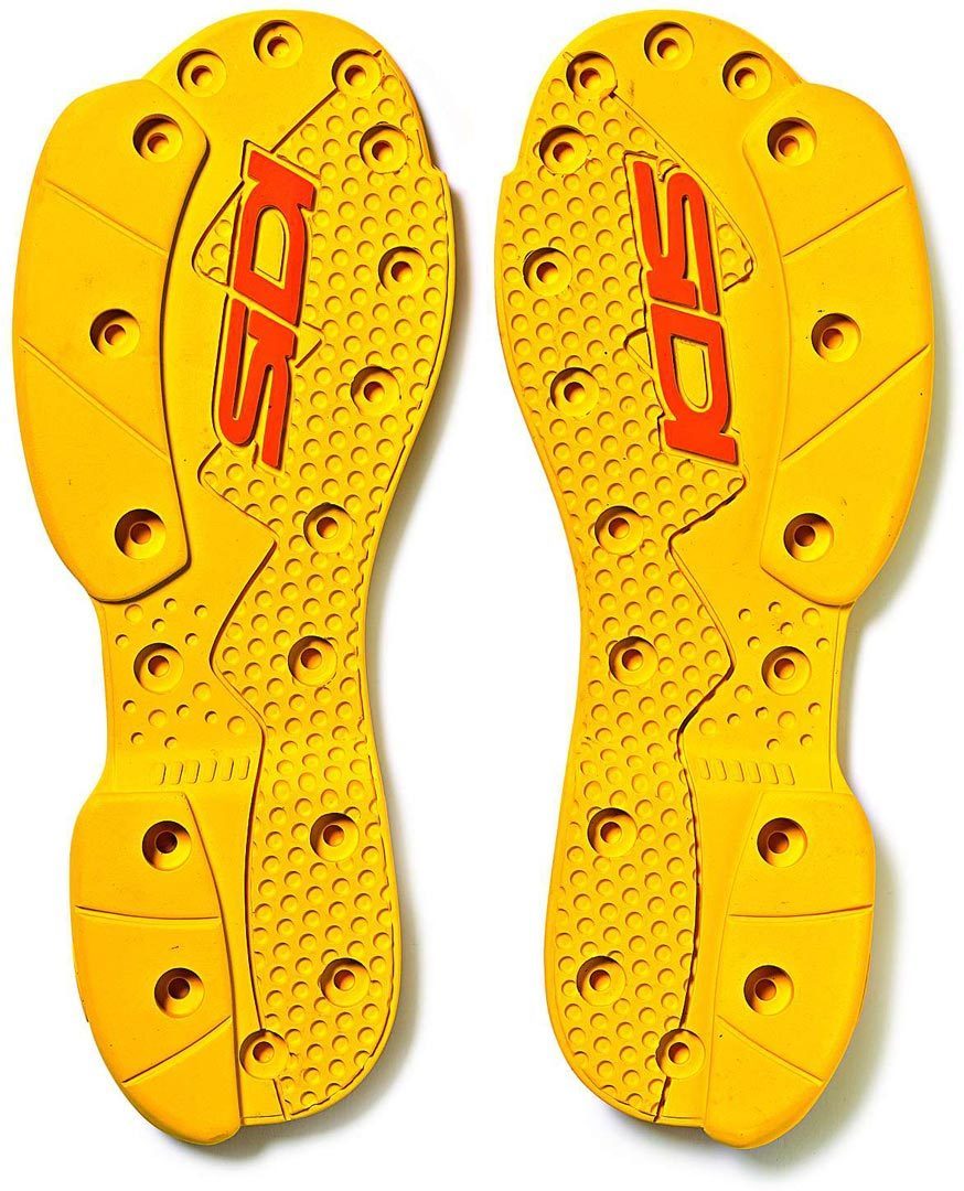 Sidi Supermoto Sohle, gelb, Größe 47 48, gelb, Größe 47 48