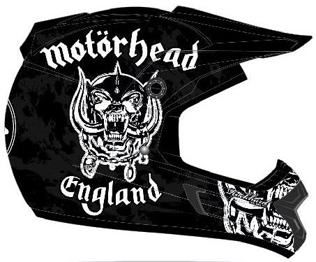 Rockhard Motörhead Casco Motocross