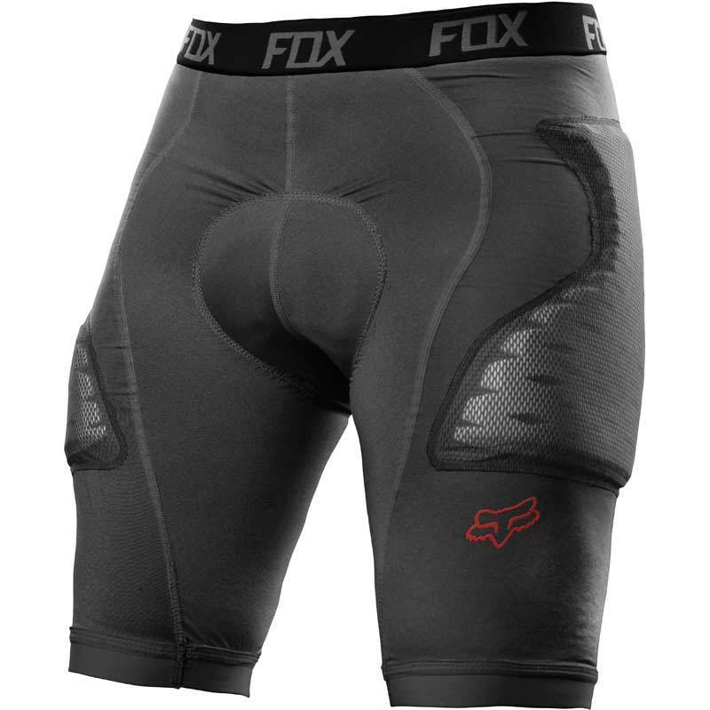 FOX Titan Race Protektorenshorts, schwarz-grau, Größe M