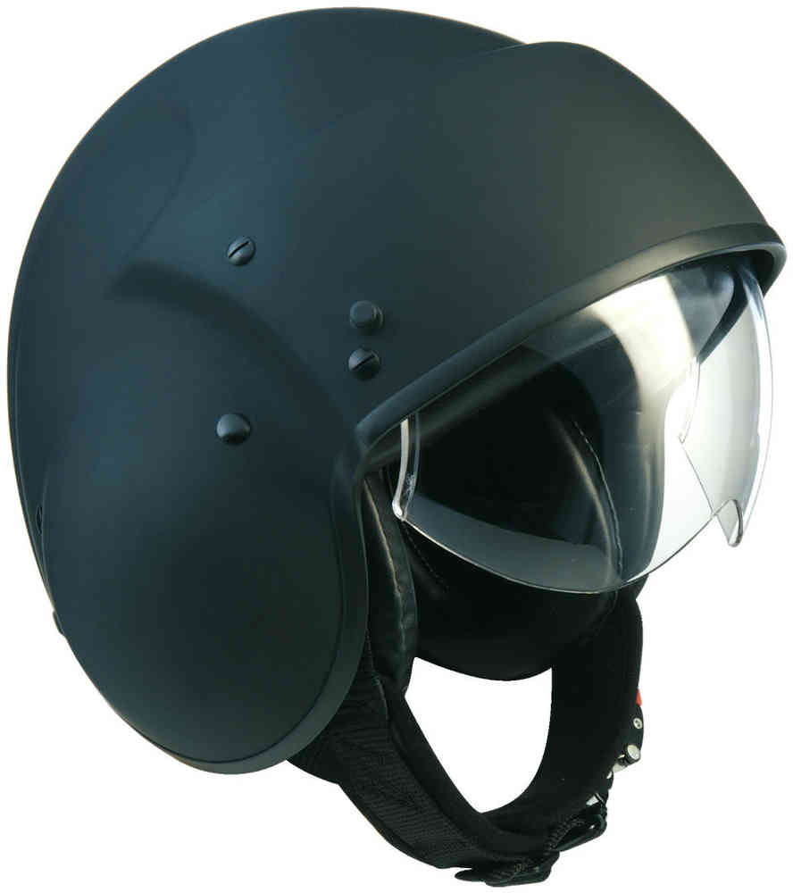 Marushin B2 Реактивный шлем черный Мэтт
