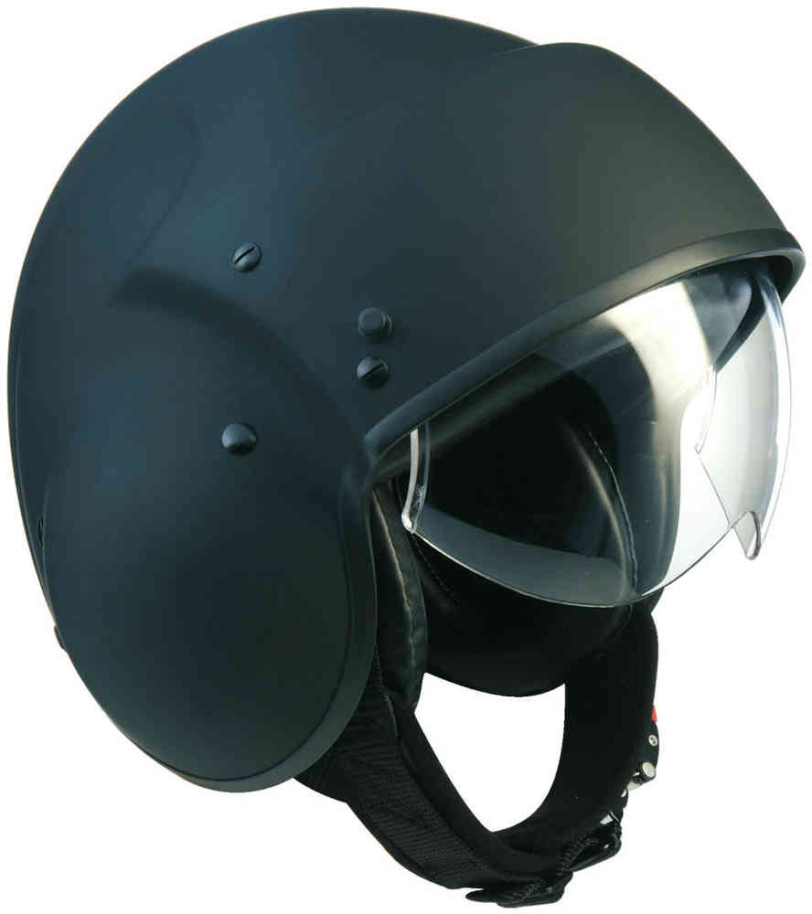 Marushin B2 Pilotenhelm Schwarz Matt