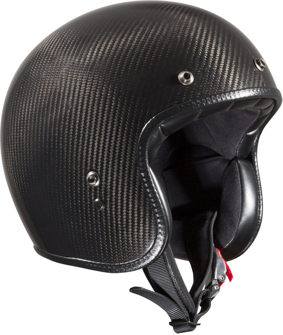 Bandit ECE Jet Carbon Black Jet Helmet, Size XS, carbon, Size XS