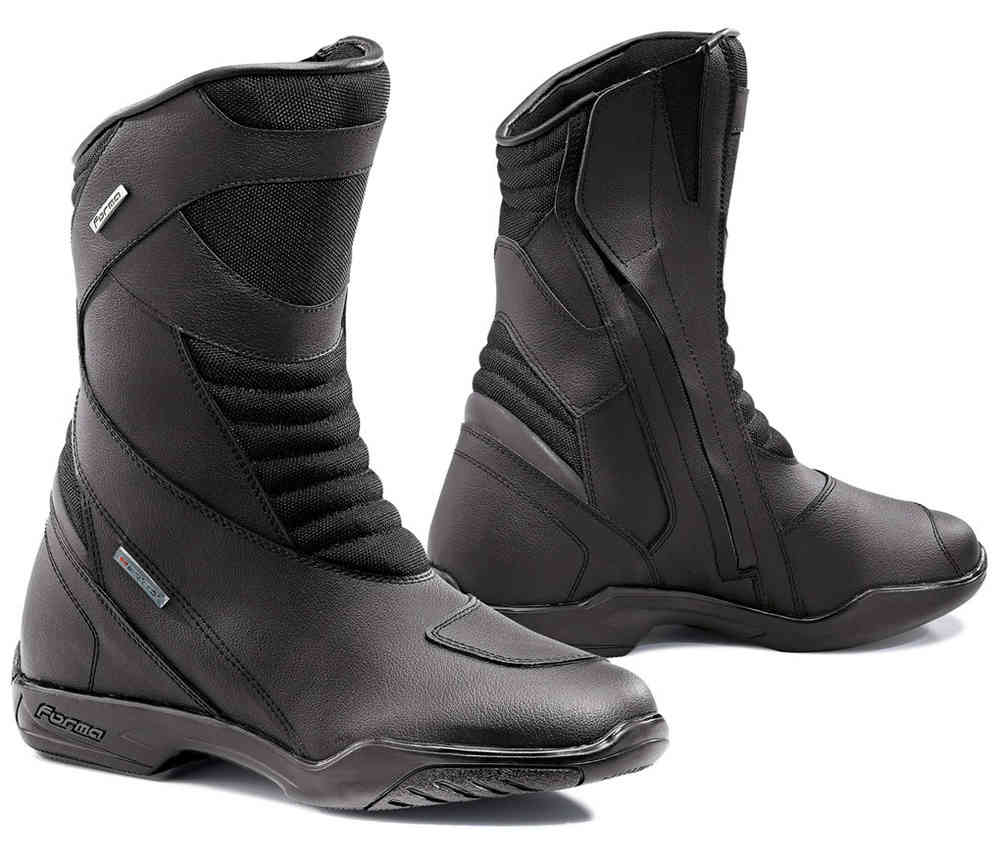 Forma Nero Bottes de moto imperméables