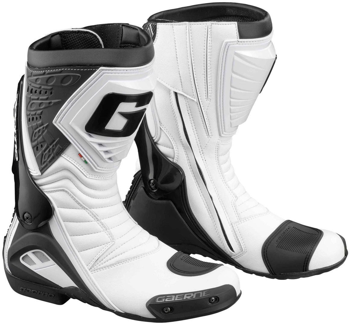 Gaerne G-RW Racing Motorcycle Boots, white, Size 46, white, Size 46