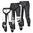 Held Grind Pantalons de cuir de motociclisme