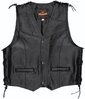 Held Patch Gilet in pelle moto