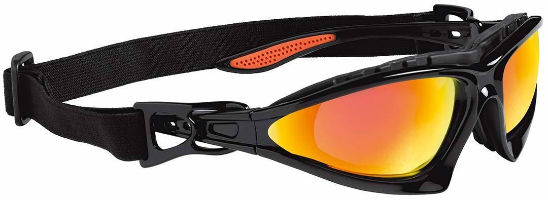 Held 9819 Lunettes de soleil moto Noir/Orange