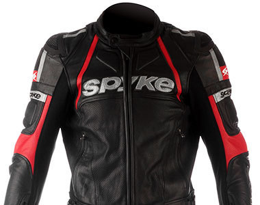 Spyke leather shop jacket