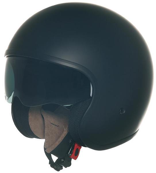 Suomy 70's Jet helm Zwart Matt