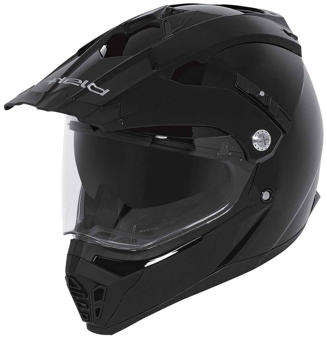 Held Alcatar Motocross Helmet, black, Size XS, black, Size XS