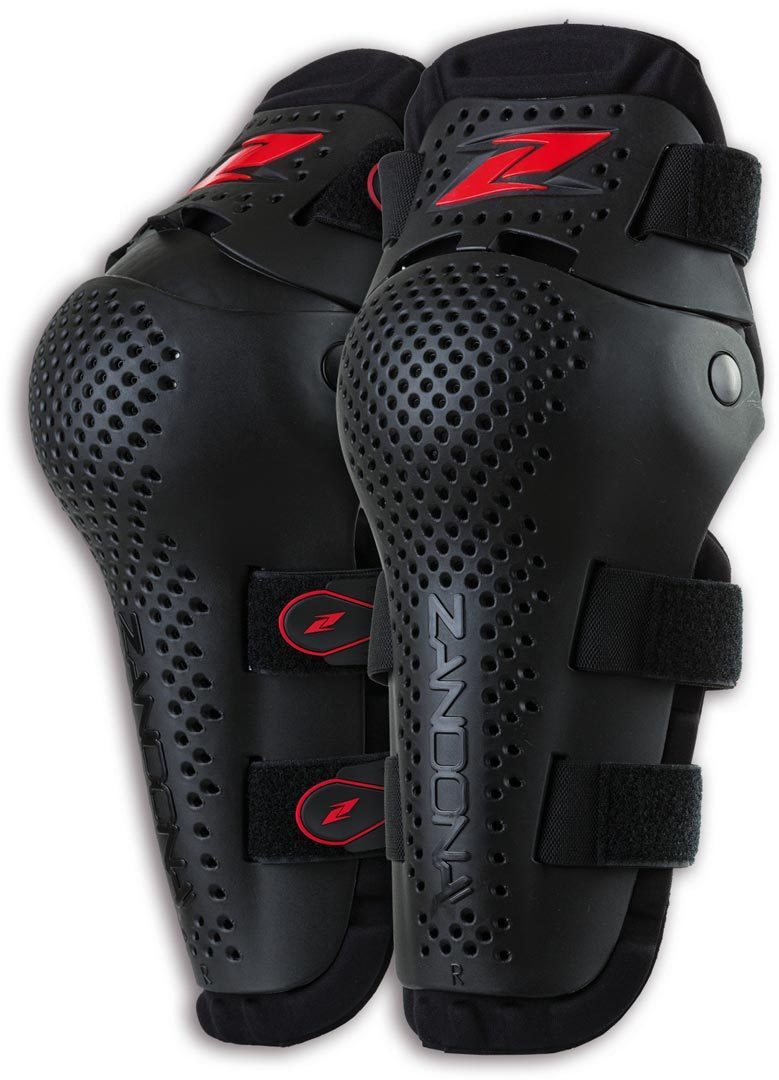 Zandona Jointed Knee Protectors, black, black, Size One Size