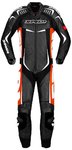 Spidi Track Wind Pro Traje de cuero de motocicleta de una sola pieza