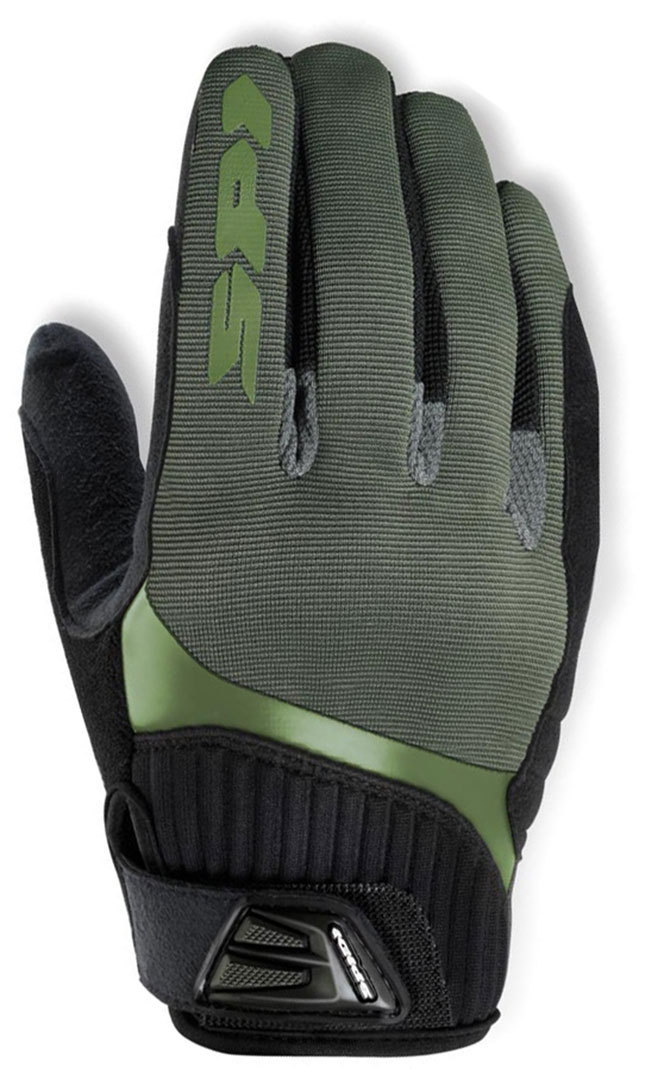 Spidi G-Flash Gloves, black-green, Size 3XL, black-green, Size 3XL