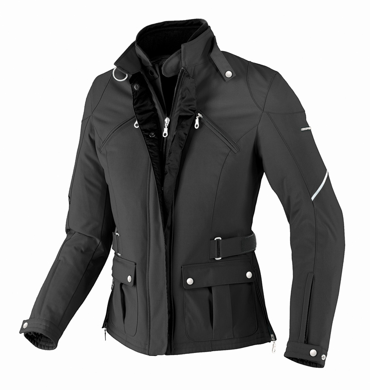 Spidi Synclair Ladies Motorcycle Textile Jacket, black, Size XS for Women, black, Size XS for Women