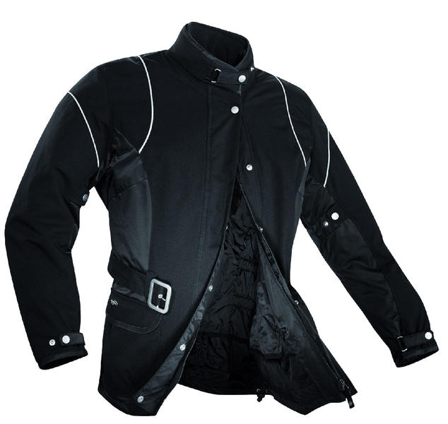 Spidi Kay Ladies Motorcycle Textile Jacket, black, Size 46 for Women, black, Size 46 for Women