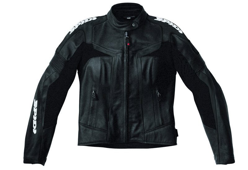 Spidi Gara Ladies Motorcycle Leather Jacket, black, Size 52 for Women, black, Size 52 for Women