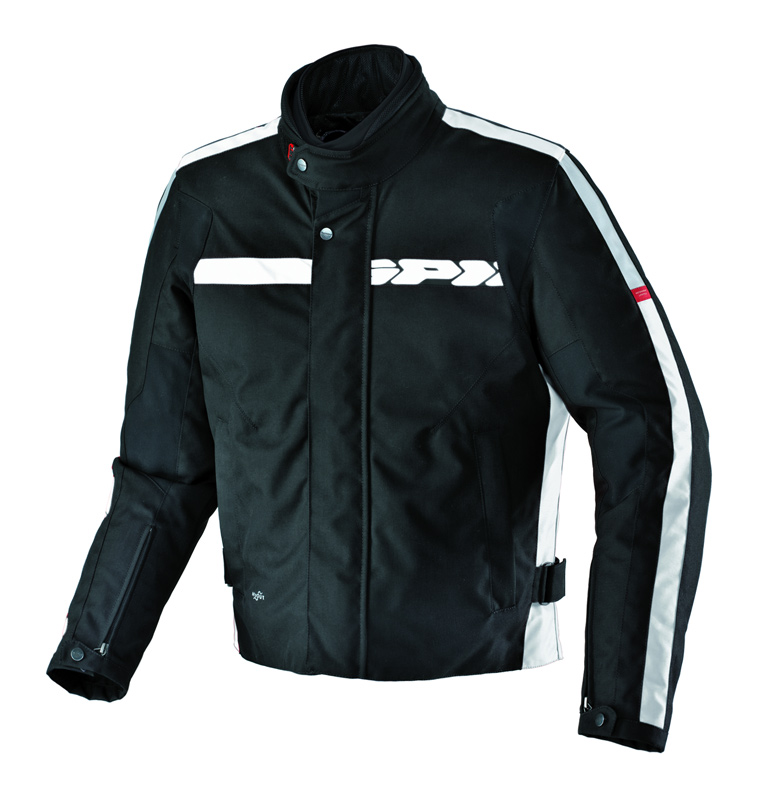 Spidi Symbol Motorcycle Textile Jacket, black-white, Size 3XL, black-white, Size 3XL