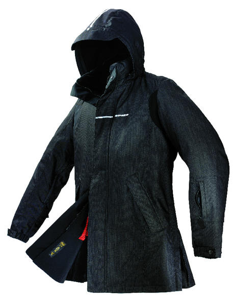 Spidi City Combat Motorcycle Textile Jacket, black, Size S, black, Size S
