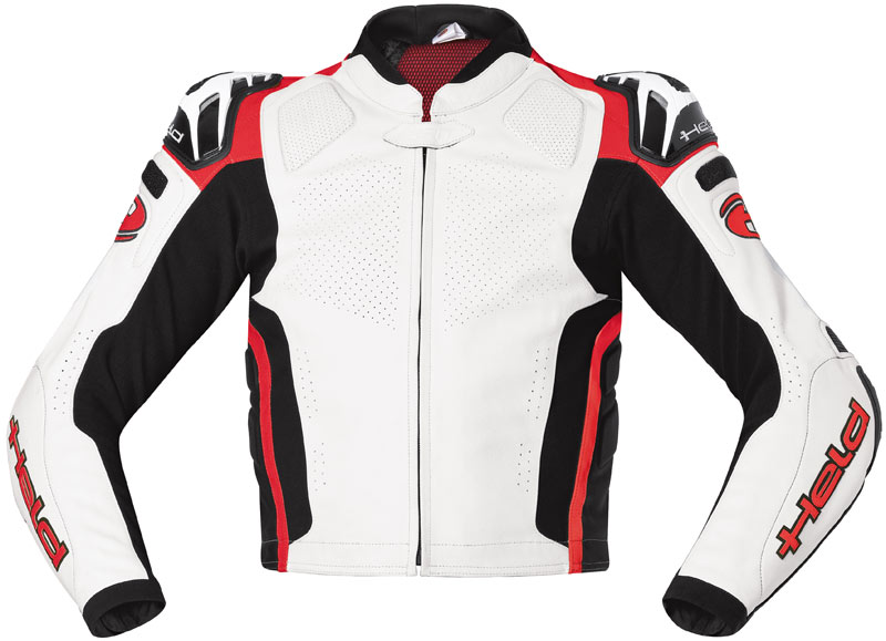 Held Weston Motorrad Lederjacke - CE Zertifiziert Mit Protektoren Größe 64