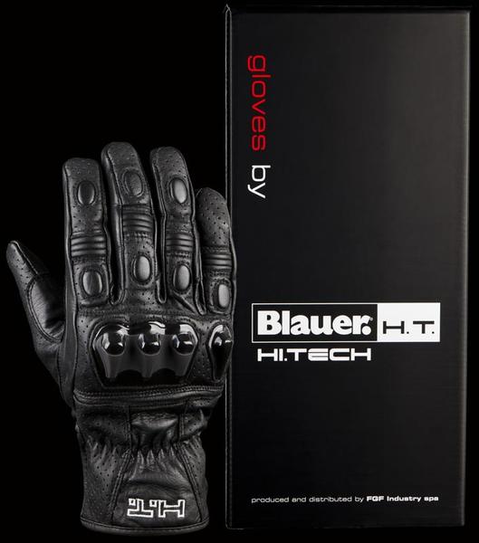 Blauer Hiroshi Motorcycle Gloves Black, Size XS, black, Size XS