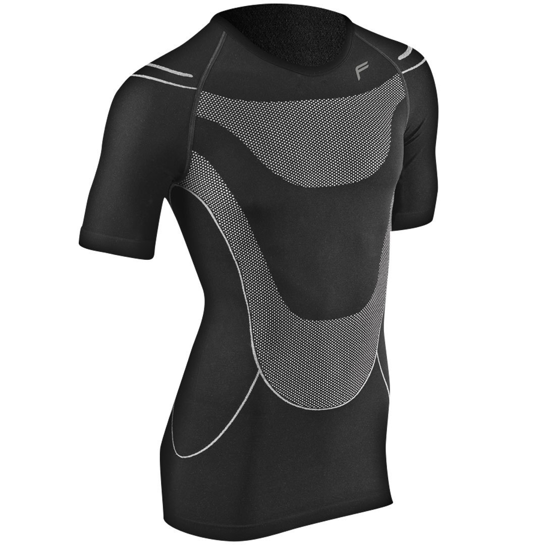 F-Lite Megalight 140 Short Sleeve Functional Shirt, black, Size L, L Black unisex