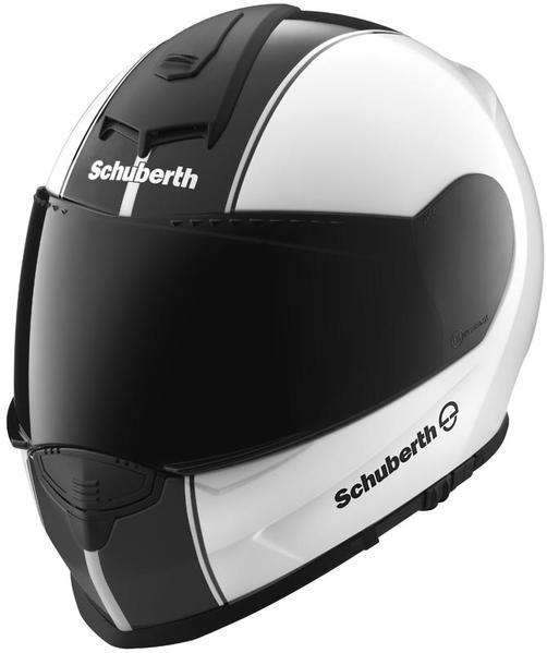 Schuberth S2 Lines Helmet White/Gray