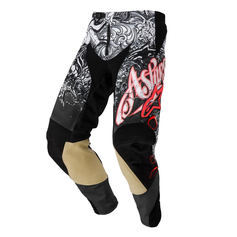 Alpinestars Charger Motocross Hose 2013, schwarz-weiss-rot, Größe 28, schwarz-weiss-rot, Größe 28