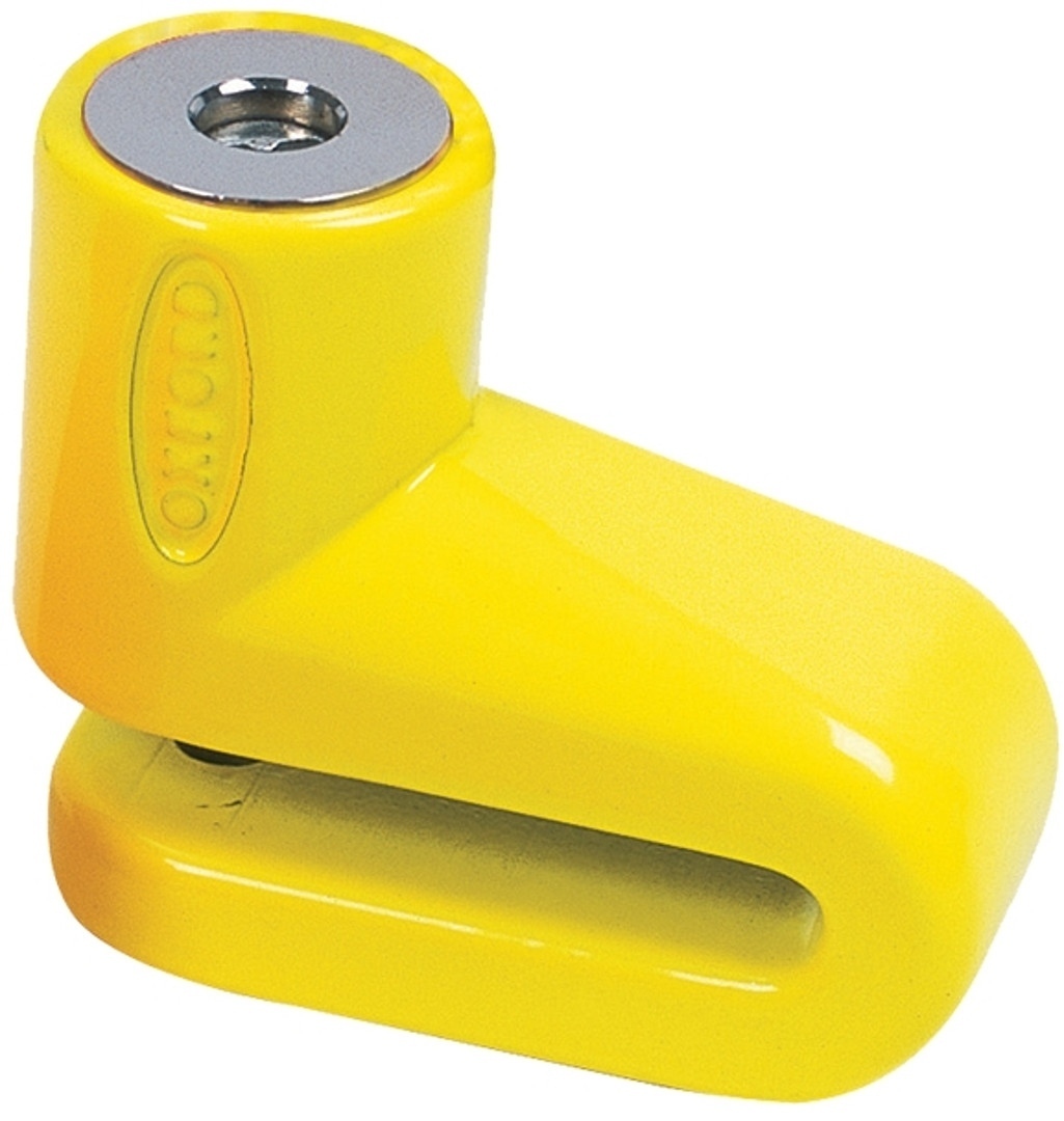 Oxford Junior Disc Lock, yellow, yellow