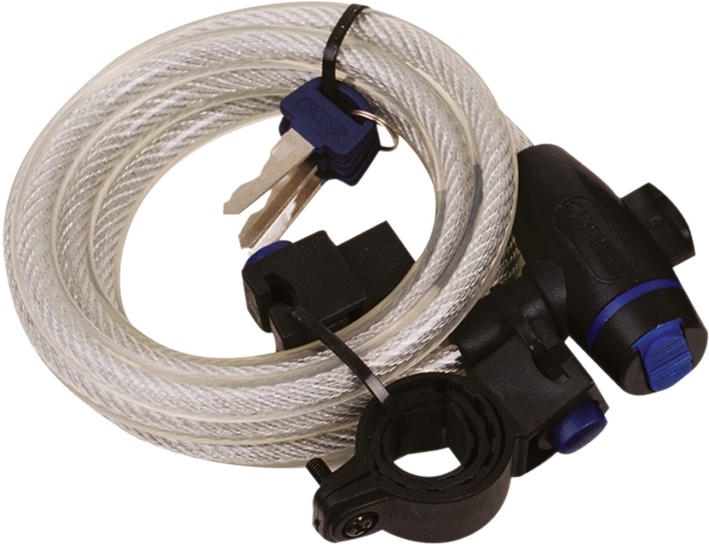 Oxford Cable Lock, white, white, Size One Size