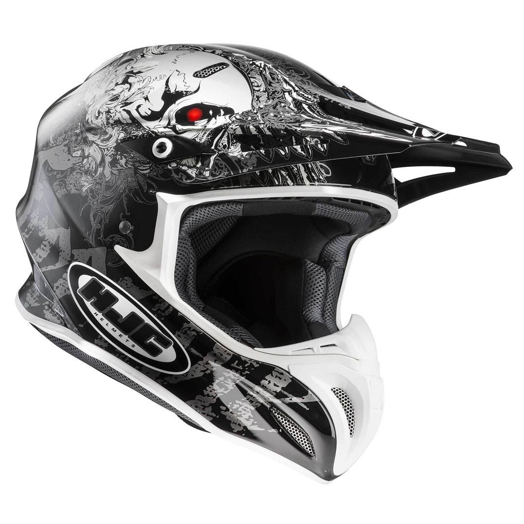 Casco cross hjc 2025