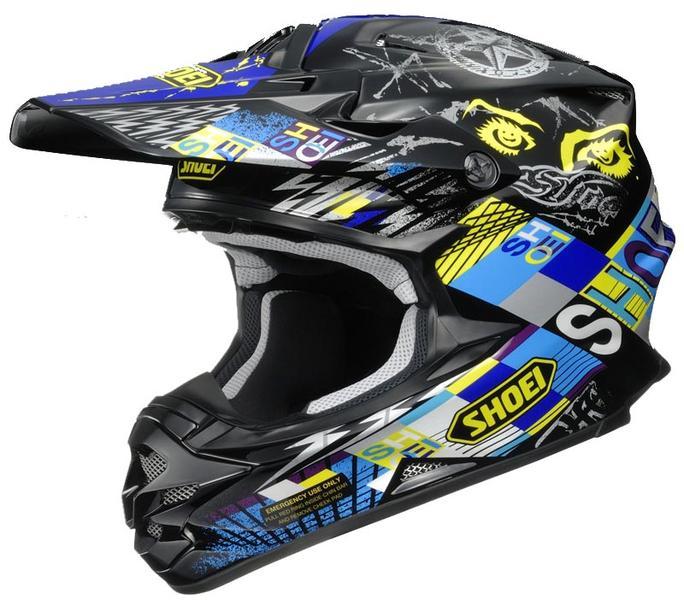 Shoei VFX-W Krack TC-11 Motocross Helm