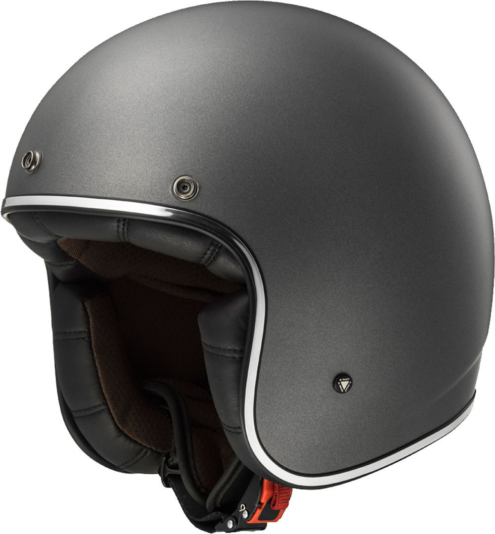 LS2 OF583 Bobber Jet Helmet, silver, Size XS, silver, Size XS