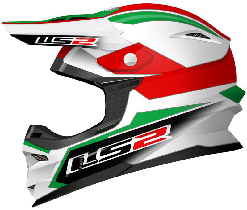 LS2 MX456 Tuareg Мотокросс Хелм