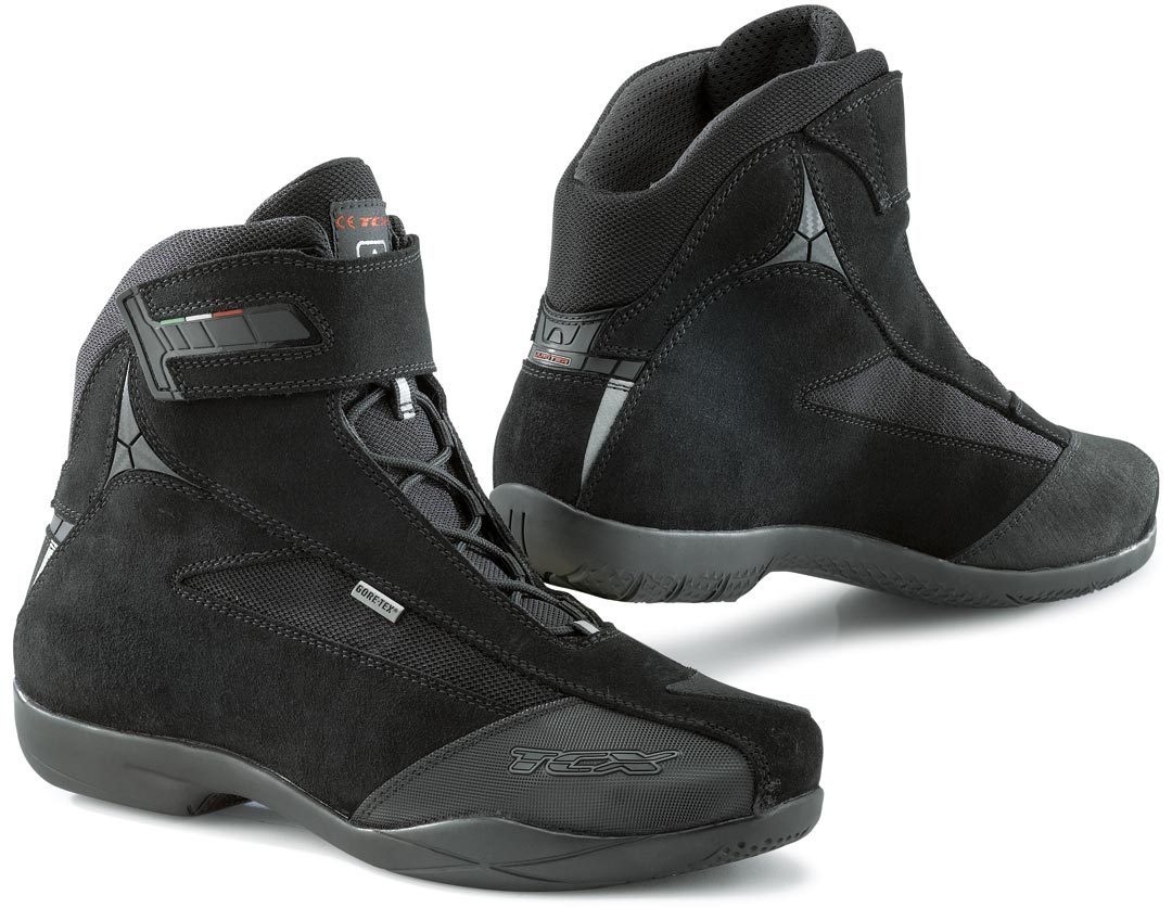 Jupiter TCX Noir Moto Bottes Homme Taille 10 Jupiter 2 GTX Xcr 7113 G Gore Tex 