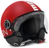 Preview image for MOMO FGTR Classic Jet Helmet Red Matt / White