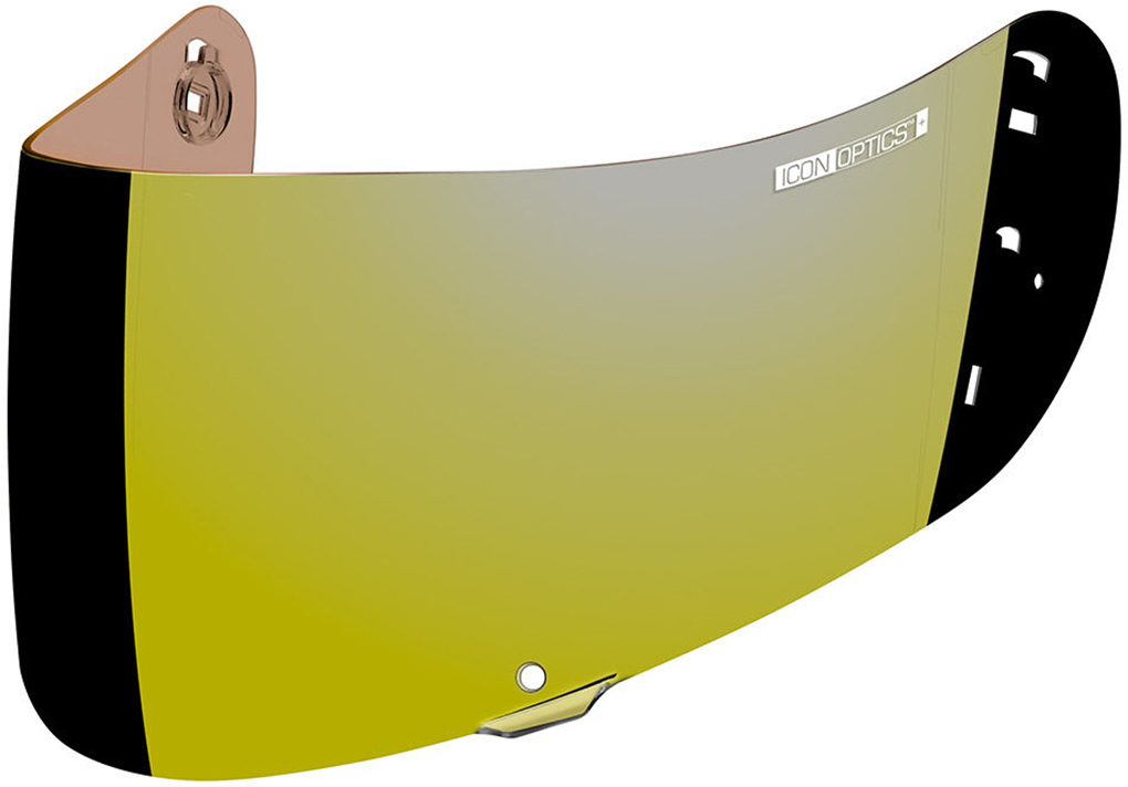 Icon Optics Visor, gold, gold