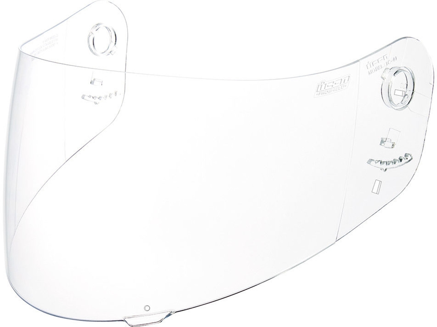 Icon Proshield Visor, clear, clear