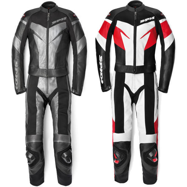 Spidi Trackster Touring Ladies Two Piece Motorcycle Leather Suit