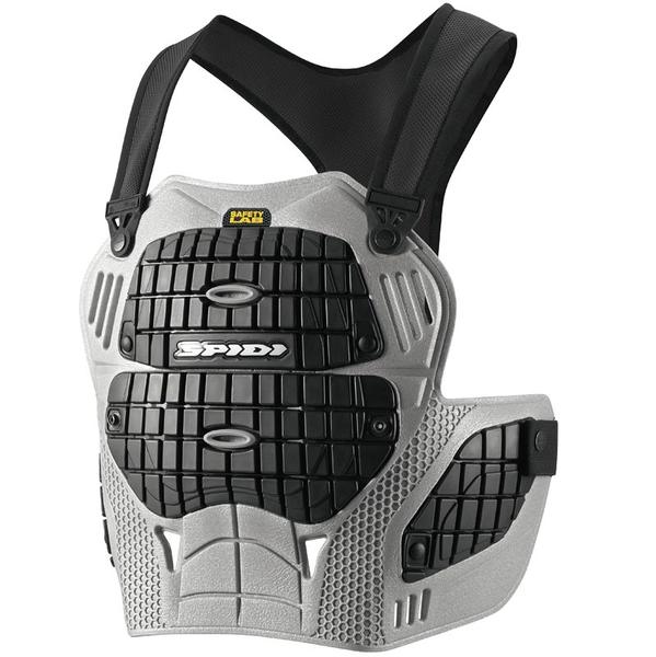Spidi Thorax Warrior, black-grey, black-grey, Size One Size