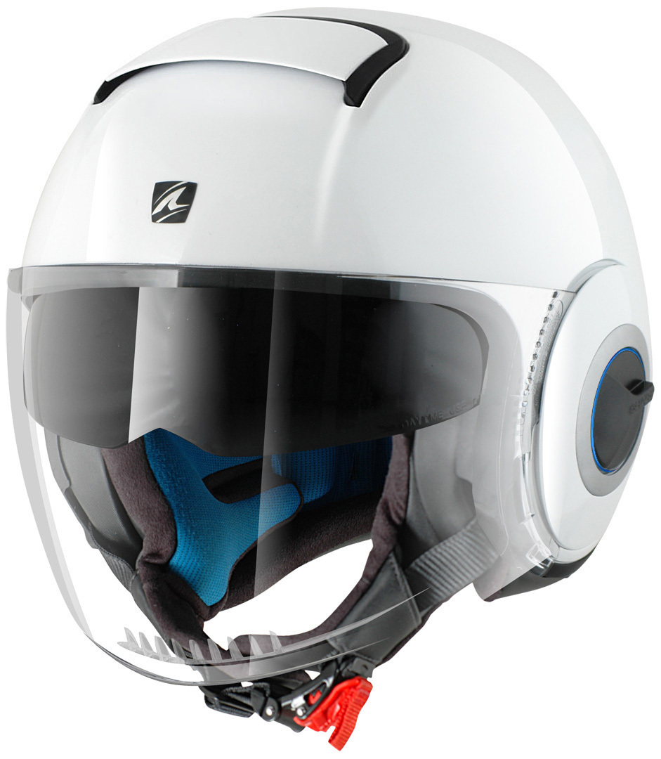 Shark Nano Jet Helmet, white, Size XS, white, Size XS