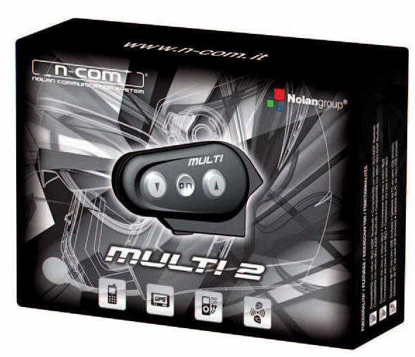 Nolan Multi 2 Pacchetto Bluetooth Kit Universal Twin