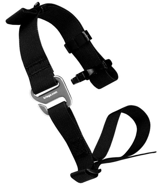 Kriega US Hook Straps, black, black
