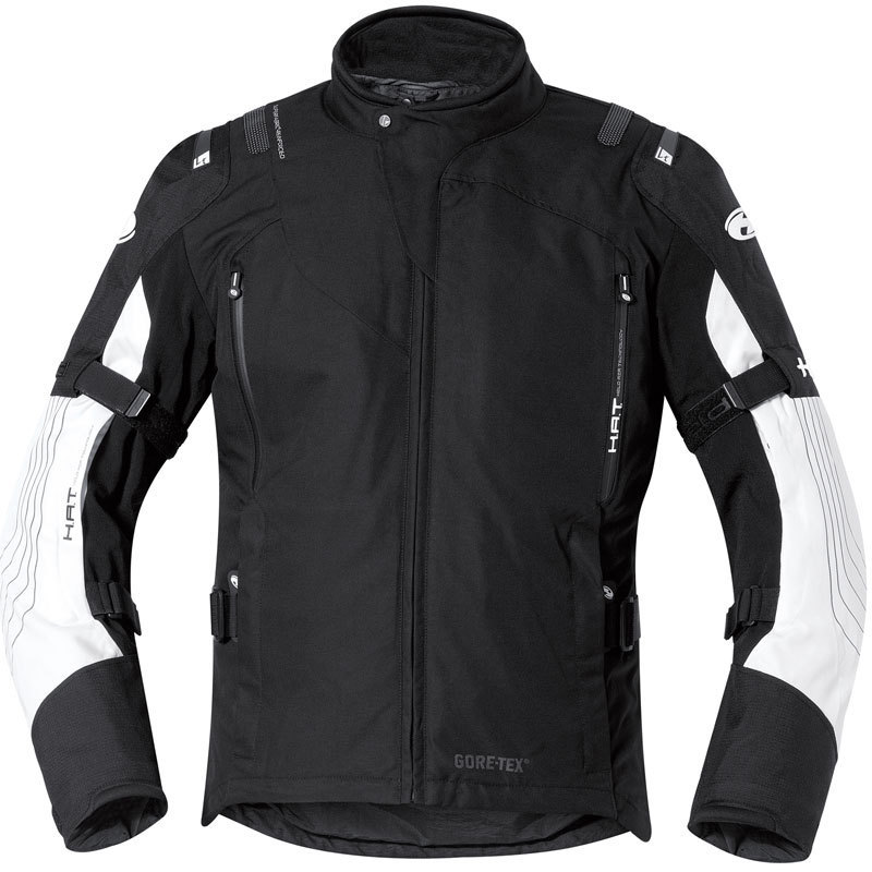 Held Montero Motorcycle Textile Jacket, black-white, Size S, black-white, Size S